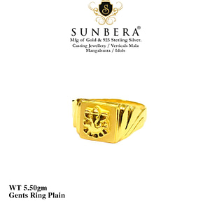 Adorable Gold Ring With Ganesha Desgin No. 3