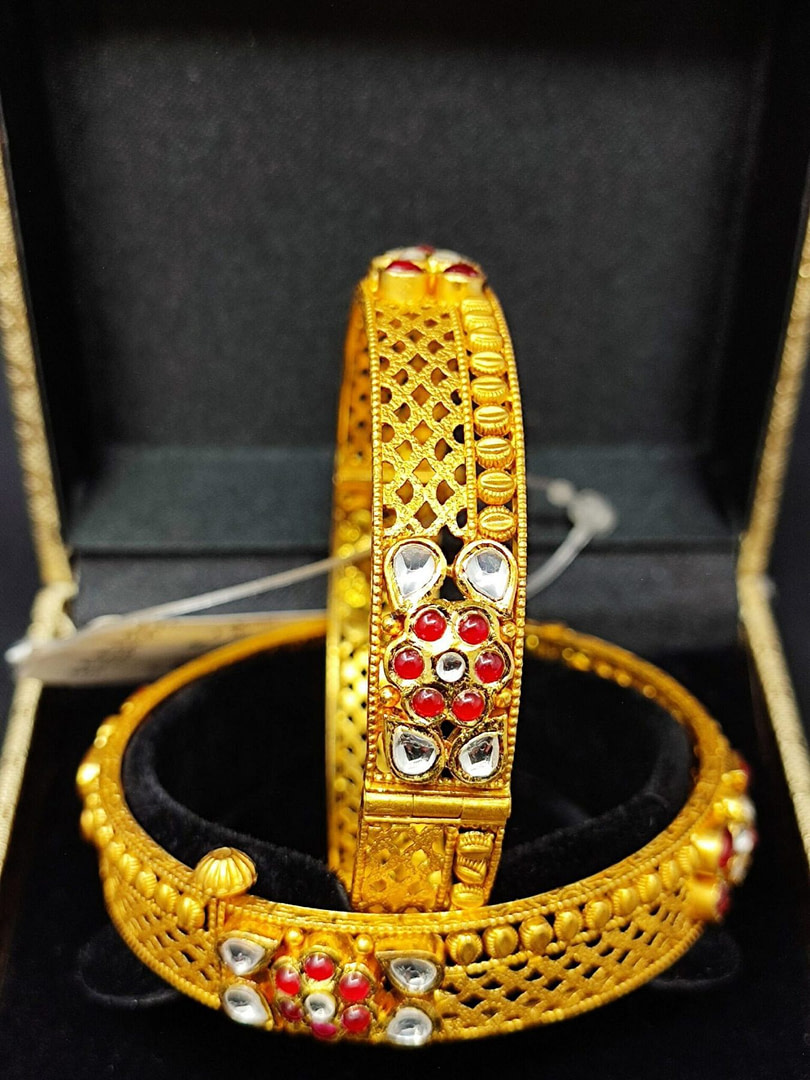 Pure gold kangan on sale