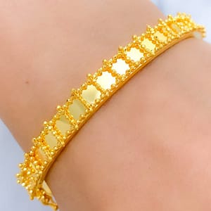 Timeless Beadwork Bangle Bracelet