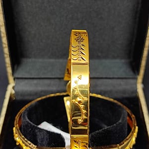 916 Hallmarked Pure Gold Ladies Kangan