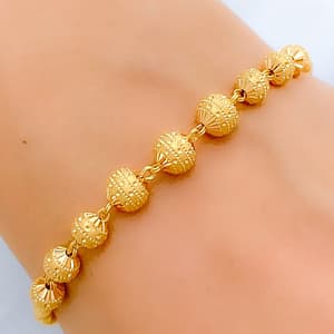 Evergreen Matte Bead Bracelet