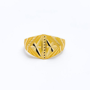 Upscale Star Accented Men’s Ring