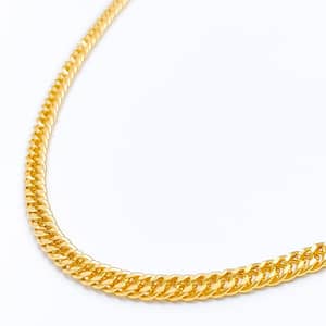 Hollow Flat Chain 22″