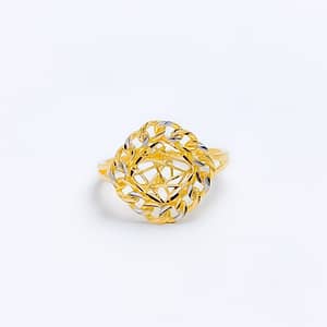 Unique Domed Mesh Ring