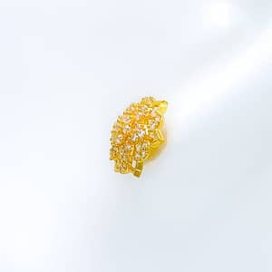 Sparkling CZ Cluster Tops