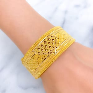 Radiant Textured Bangle