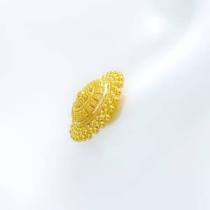 Elevated Smooth Gold Tops