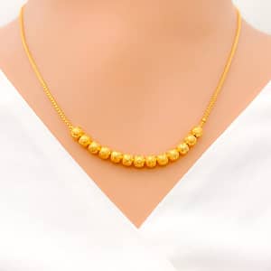Upscale Dual Finish Fancy Chain  17″