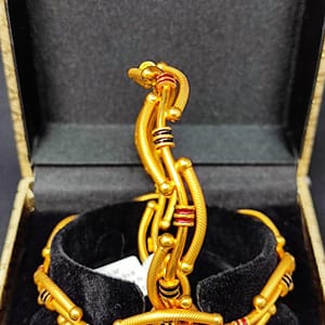 916 Hallmarked Pure Gold Ladies Kangan