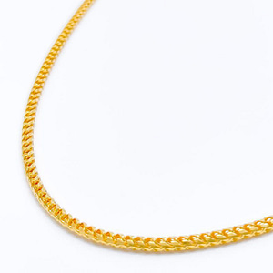 Fancy Wheat Fox Chain   24″