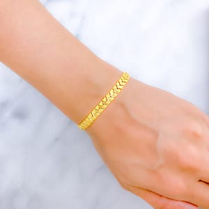 Gorgeous Wide Link Bracelet