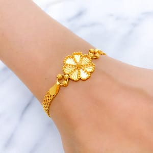 Exclusive Reflective Flower Bracelet
