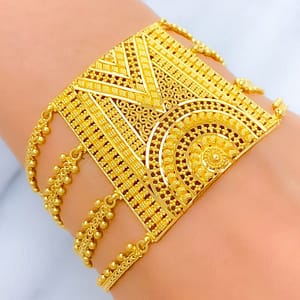 Bold Reflective Statement Bracelet