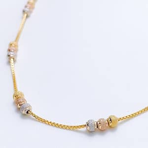 Classy Sand Finish Chain  18″