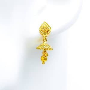 Attractive Floral Jhumki