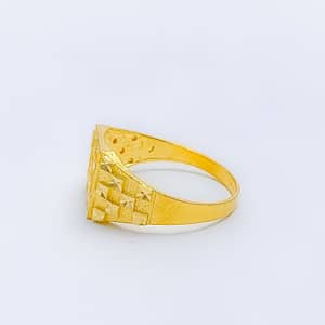 Exclusive Etched Men’s Ring