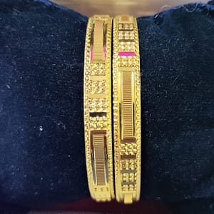 Plain Bangle Pair