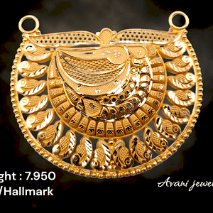 Gold Mangalsutra Pendants Plain