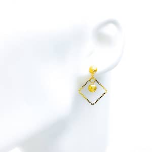 Modern Reflective Earrings