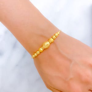 Sparkling Beaded Bangle Bracelet