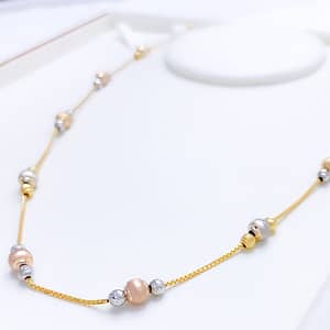 Dotted Matte Finish Chain 20″