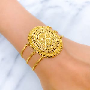 Oval Dome Statement Bracelet