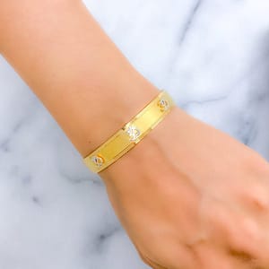 Reflective TwoTone Om Cuff