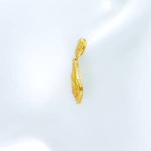Unique Contemporary CZ Earrings