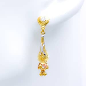 Upscale CZ Drop Earrings