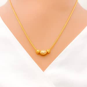 Elevated Modern Fancy Chain 17″