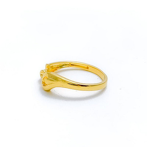 Chic Matte Finish Ring
