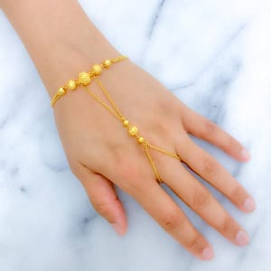 Chic Polka Dot Orb Pachangala Pair