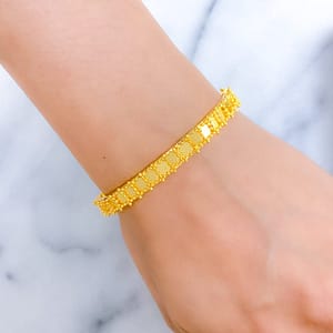Timeless Beadwork Bangle Bracelet