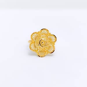 Stylish Blooming Flower Ring