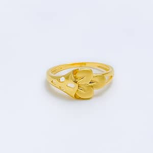 Modern Floral Ring