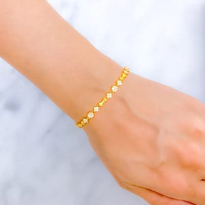 Reflective Delicate CZ Bracelet
