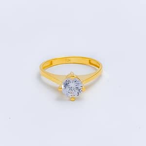 Timeless CZ Stone Ring