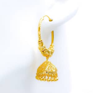 Radiant Orb Bali Earrings