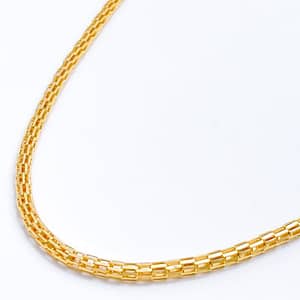 Fancy Gold Chain   22″