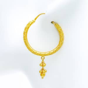 Ritzy Hoop Earrings