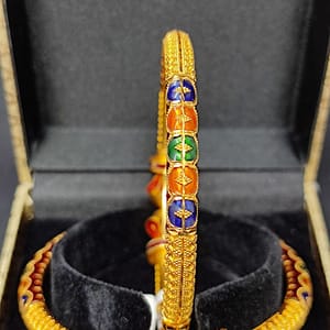 916 Hallmarked Pure Gold Ladies Kangan