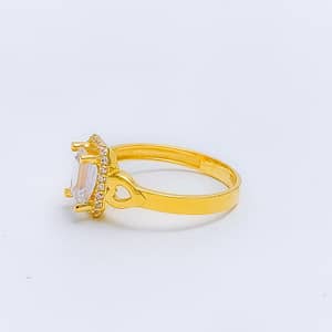 Bold Vintage CZ Ring