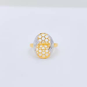 Elevated Clover Ring