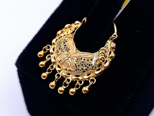Gold Bridal Nath - Image 3