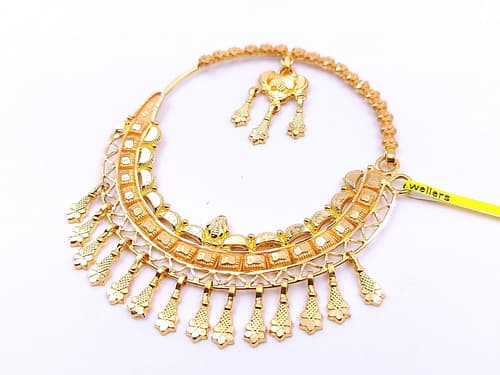 Gold Bridal Nath - Image 3