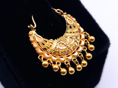 Gold Bridal Nath - Image 2