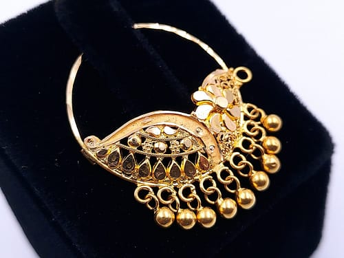 Gold Bridal Nath - Image 2