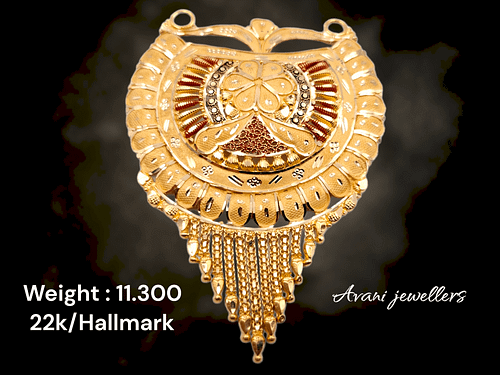 Gold Mangalsutra Pendant