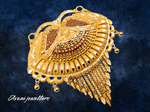Gold Mangalsutra Pendant - Image 2