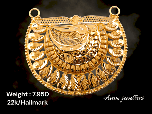 Gold Mangalsutra Pendant